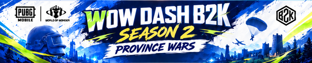 B2K WOW DASH SEASON 2 · Province Wars